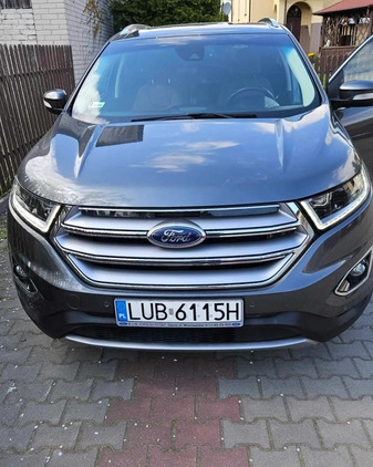 Ford EDGE cena 105780 przebieg: 70291, rok produkcji 2016 z Bełżyce małe 172